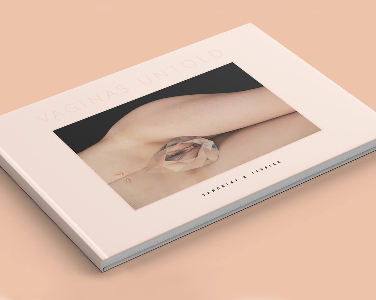 Cover of the art book Vaginas Untold by Jessica Kersten and Sandrine Le Goff